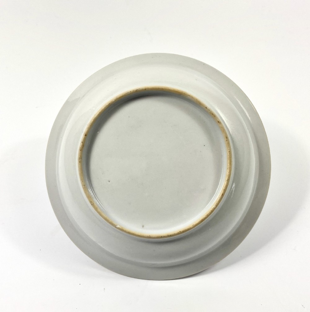 Pair Chinese porcelain dishes. Compagnie s des Indes. Qianlong Period. View XII