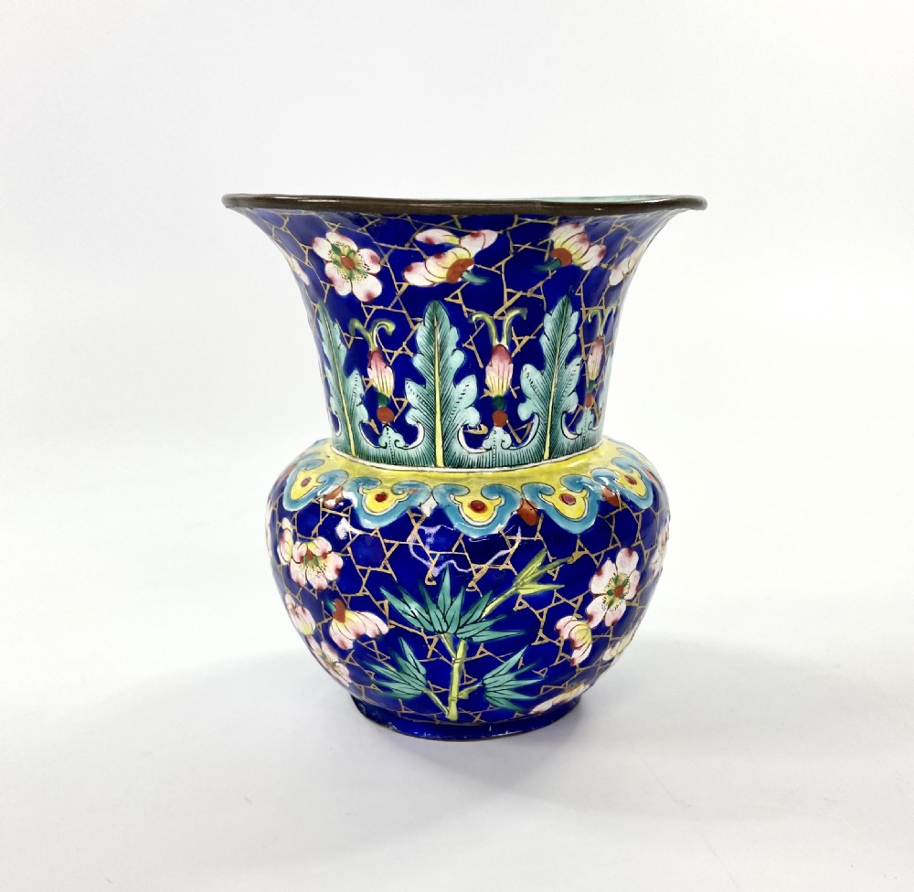 Chinese enamel zhadou, c.1795. View II