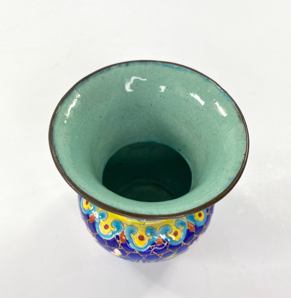 Chinese enamel zhadou, c.1795. View V