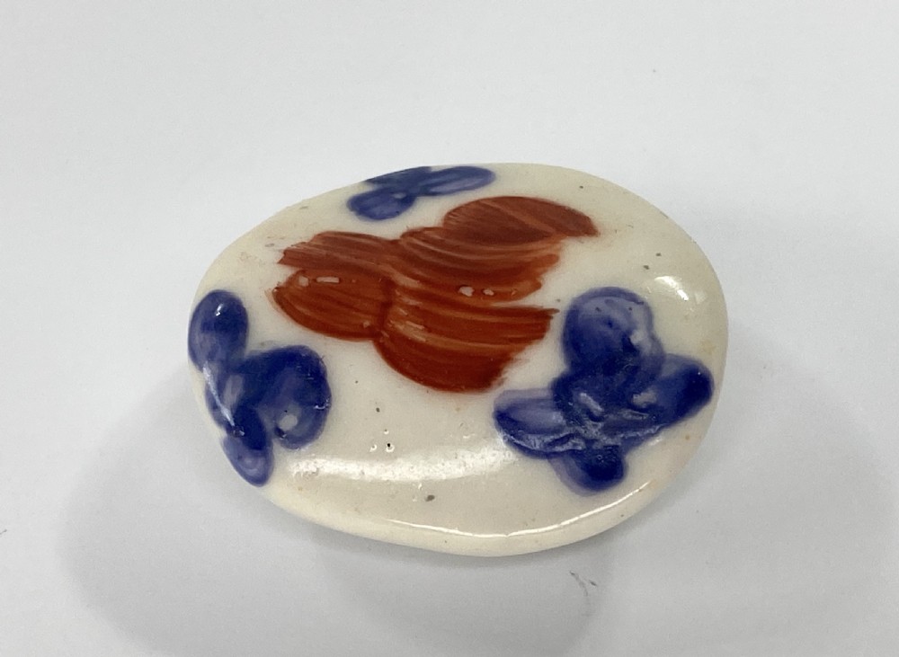 Swansea pottery cow creamer, c. 1820. View XI