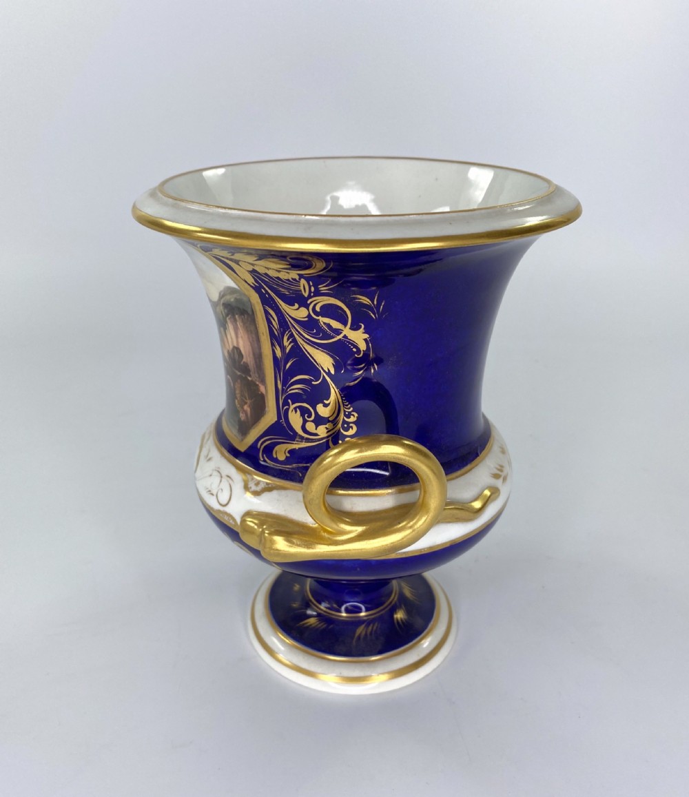 Derby porcelain garniture. Bloor Period, c. 1830. View XV