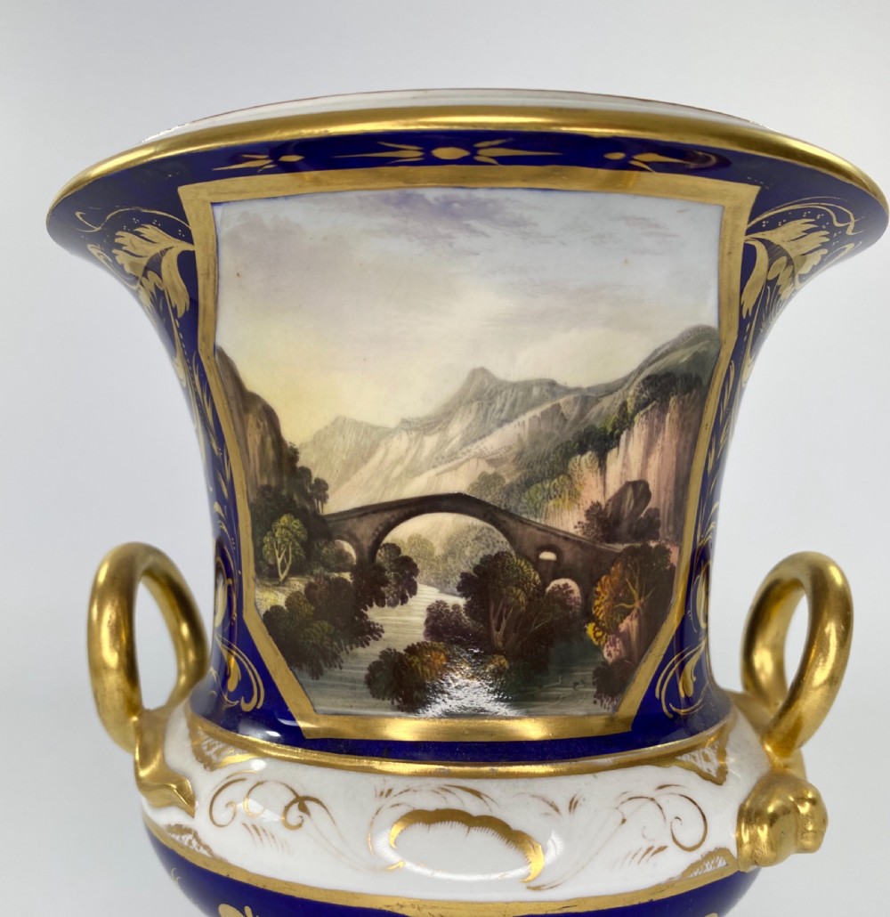Derby porcelain garniture. Bloor Period, c. 1830. View XVII