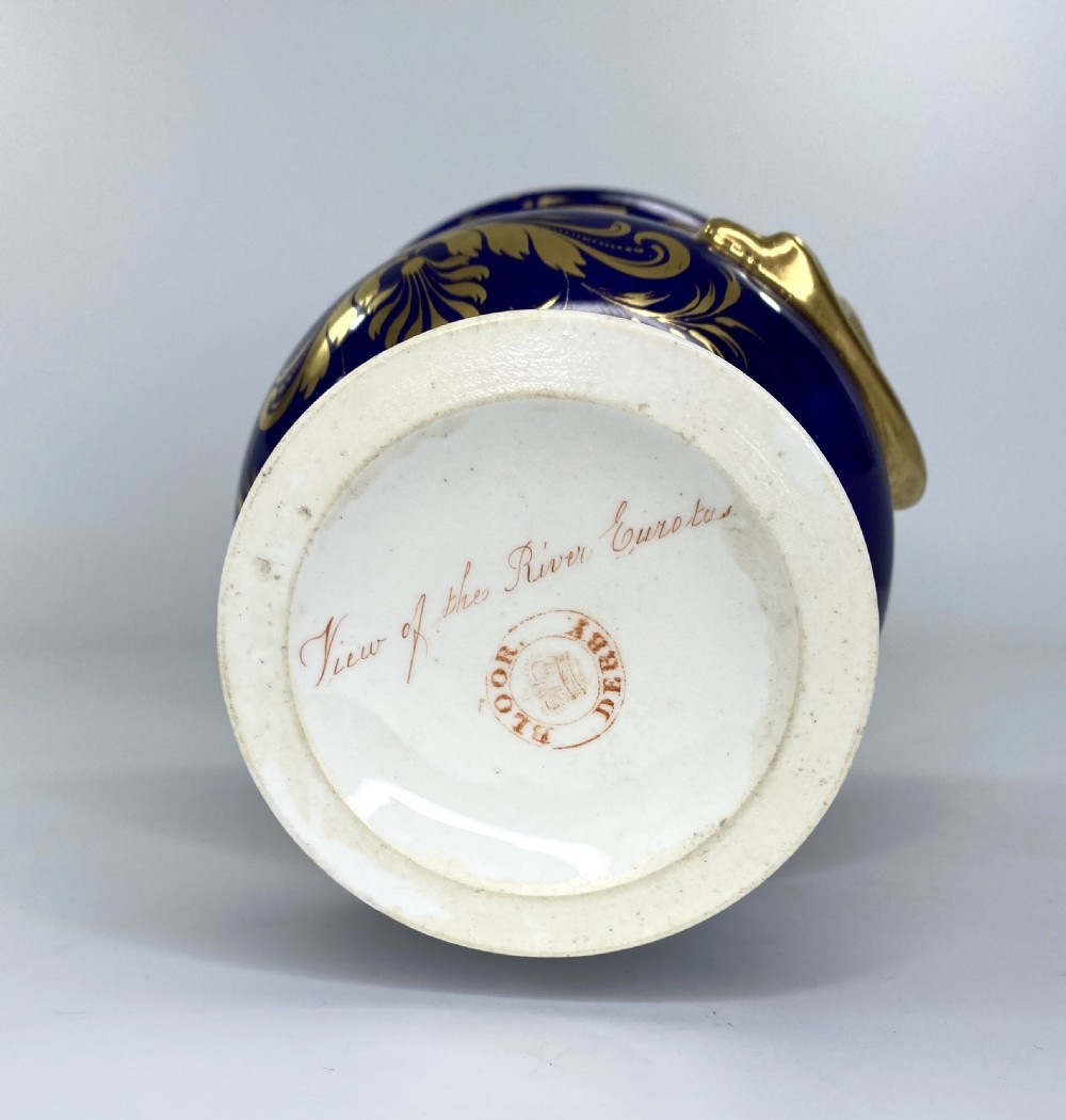 Derby porcelain garniture. Bloor Period, c. 1830. View XVIII