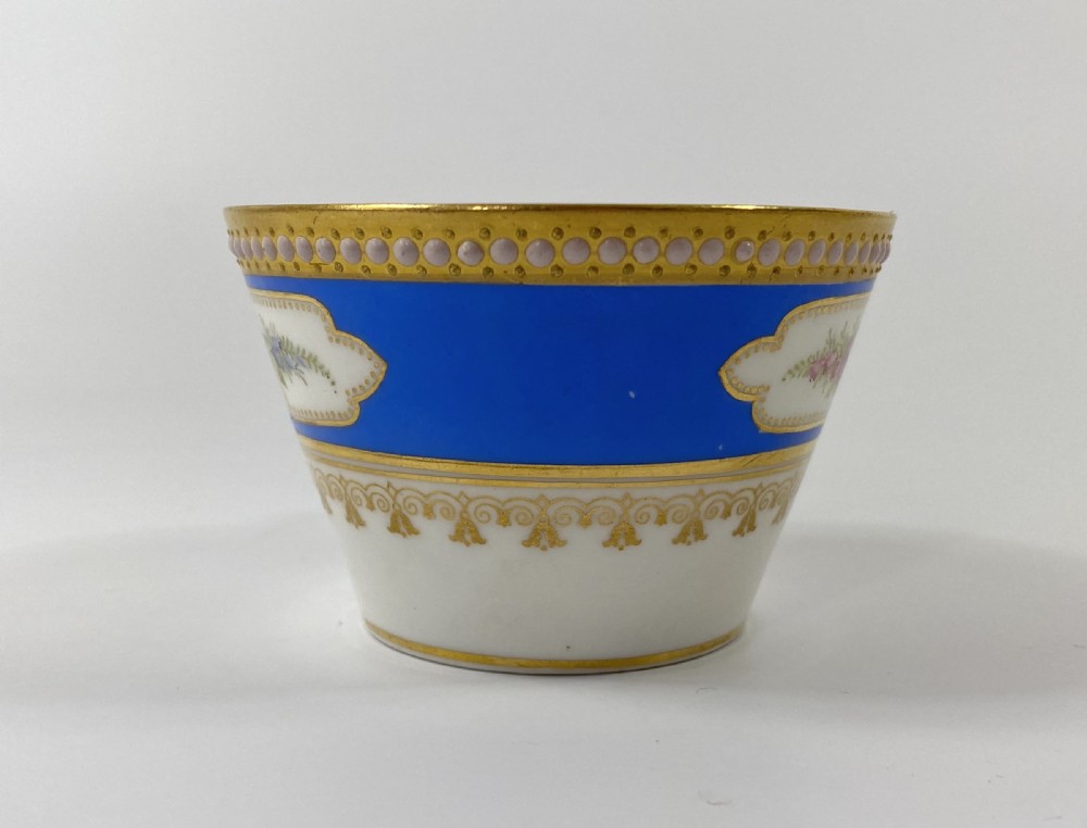 Royal Worcester ‘Jewelled’ cup and saucer, dated 1876. View III