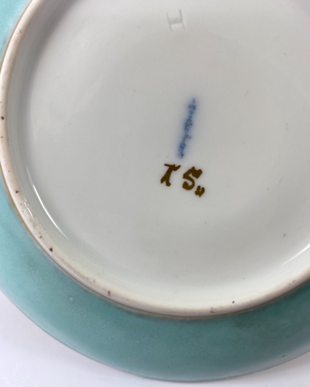 Berlin porcelain chocolate cup & trembleuse, c. 1770. View XXVII
