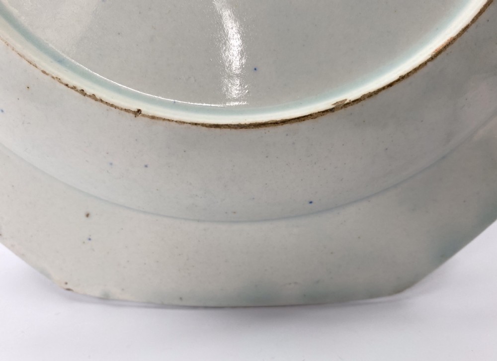 Bow porcelain plate. ‘Kakiemon Two Quail’, c. 1755. View X