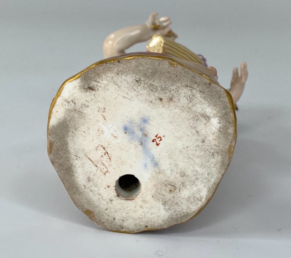Meissen porcelain Putti, c. 1870. View VIII