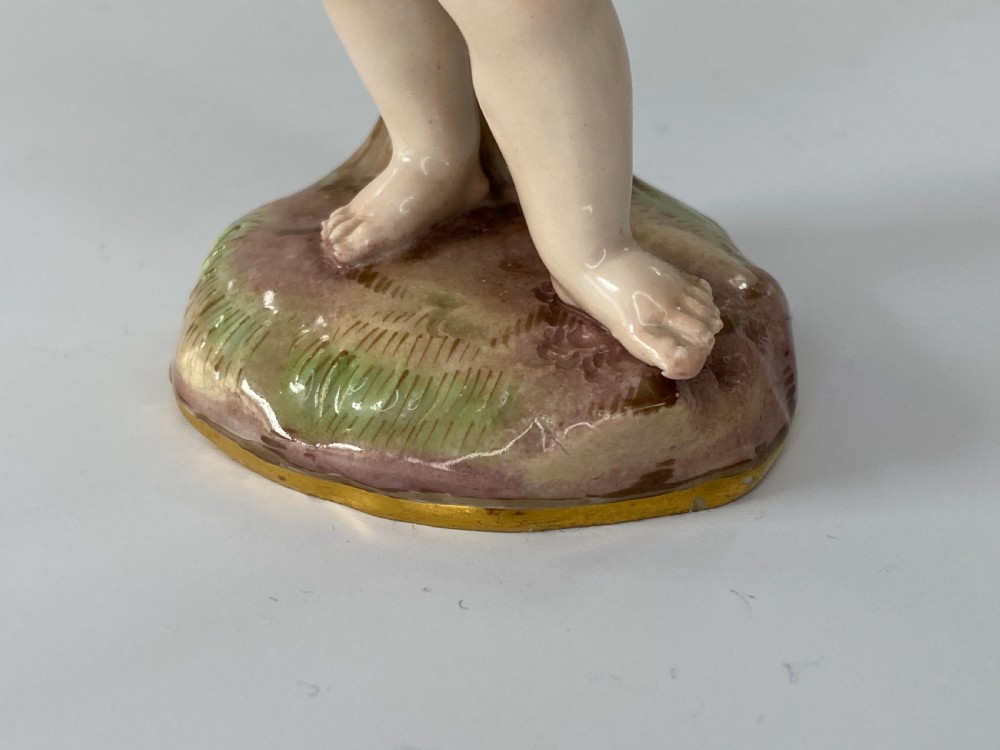 Meissen porcelain Putti, c. 1870. View IX
