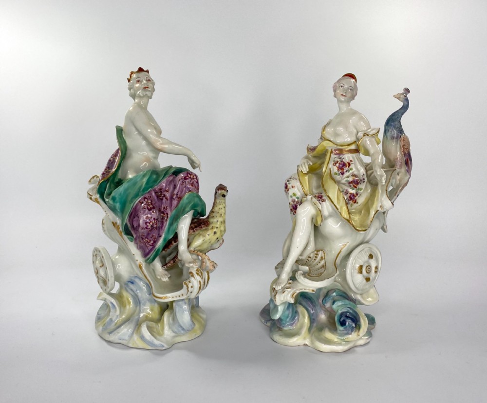 Derby porcelain Jupiter & Juno, c. 1760.