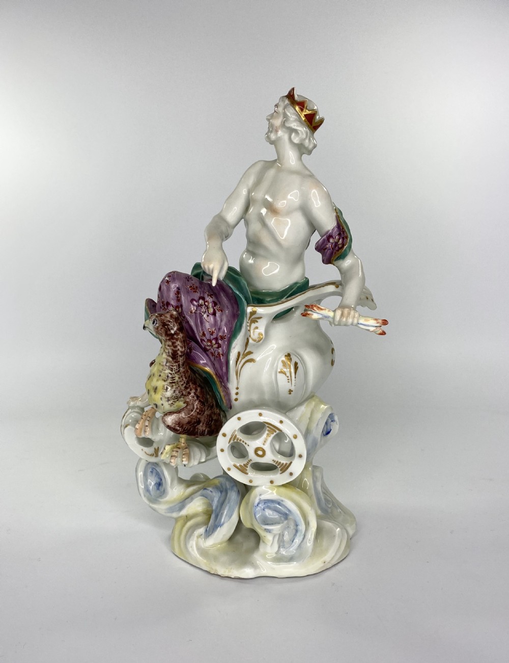 Derby porcelain Jupiter & Juno, c. 1760. View VII