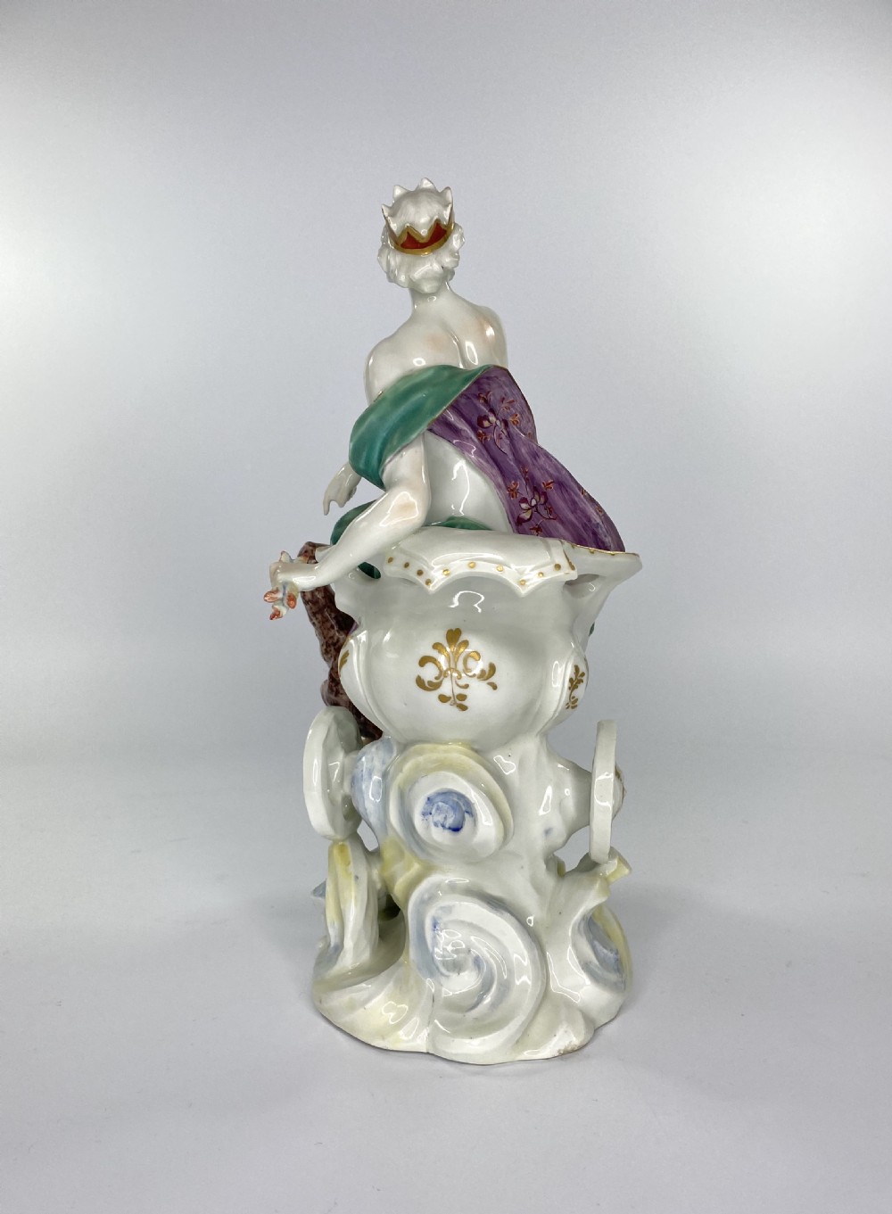Derby porcelain Jupiter & Juno, c. 1760. View IX