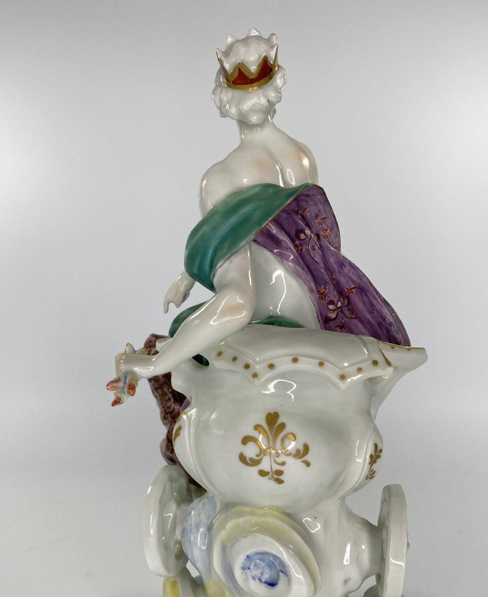 Derby porcelain Jupiter & Juno, c. 1760. View XII