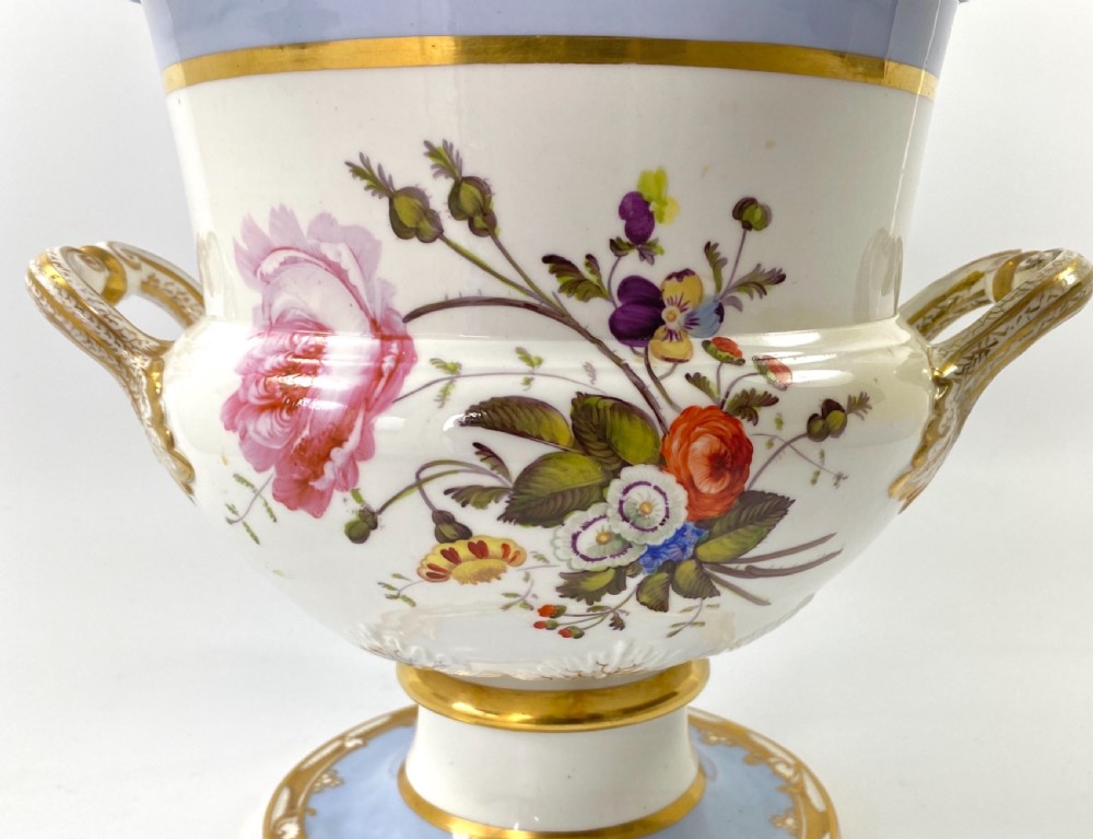 Pair of large Spode ice pails, c. 1820. View V