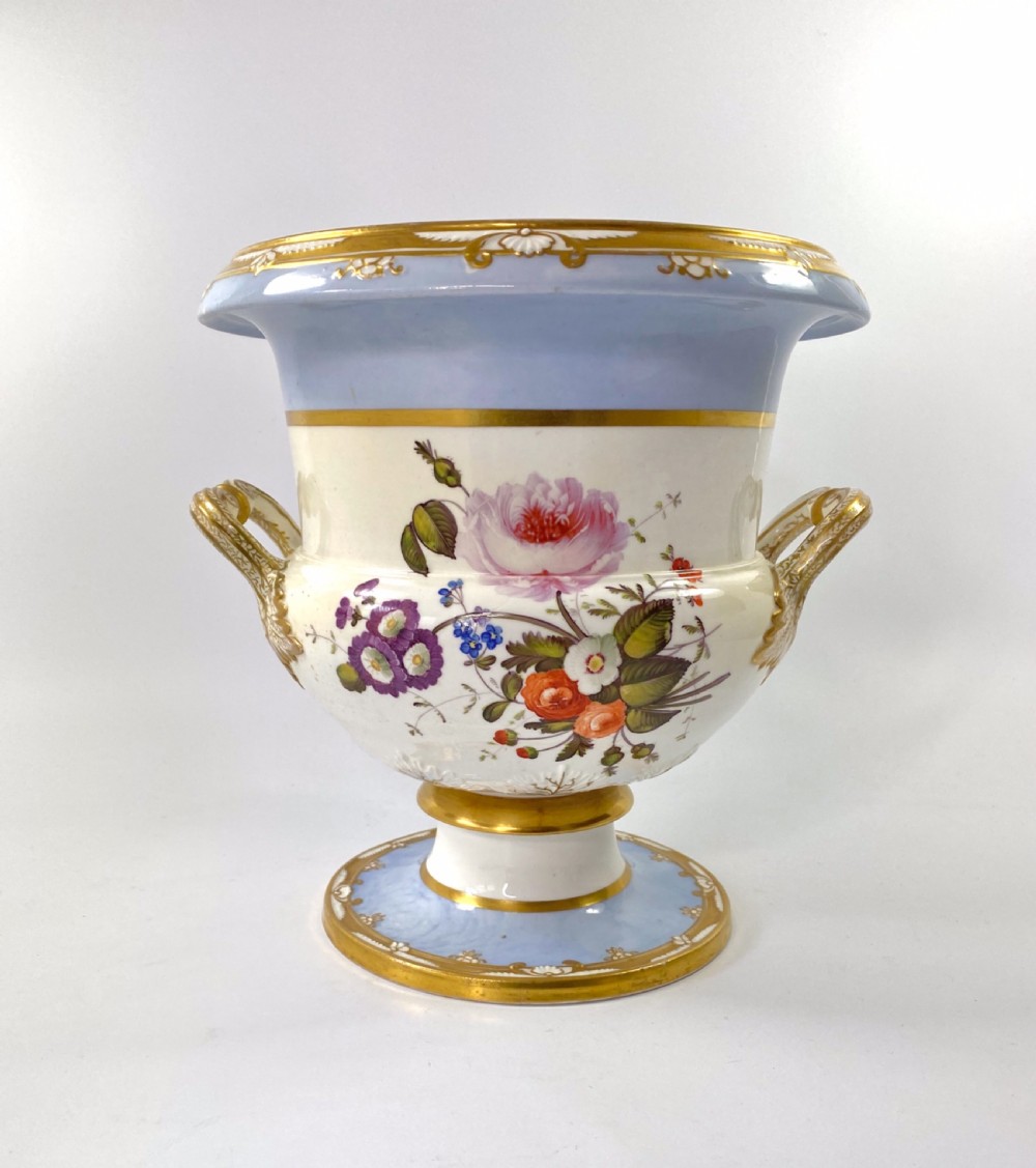 Pair of large Spode ice pails, c. 1820. View XII