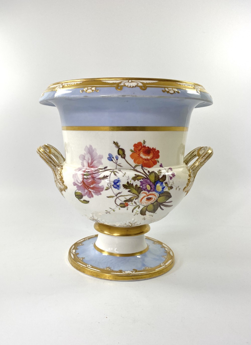 Pair of large Spode ice pails, c. 1820. View XIV