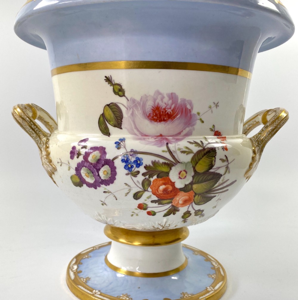 Pair of large Spode ice pails, c. 1820. View XV