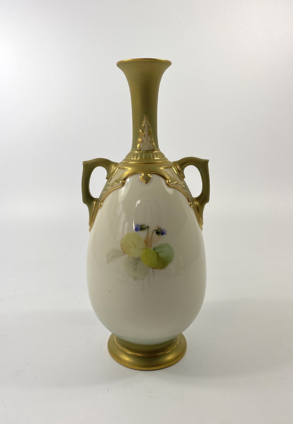 Royal Worcester vases, by George Cole, d. 1908. View XIV