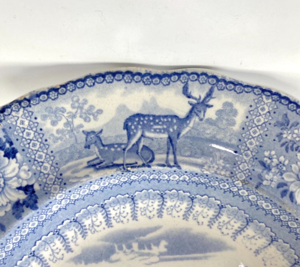 Staffordshire ‘Arctic Scenery dish, c. 1835. View V