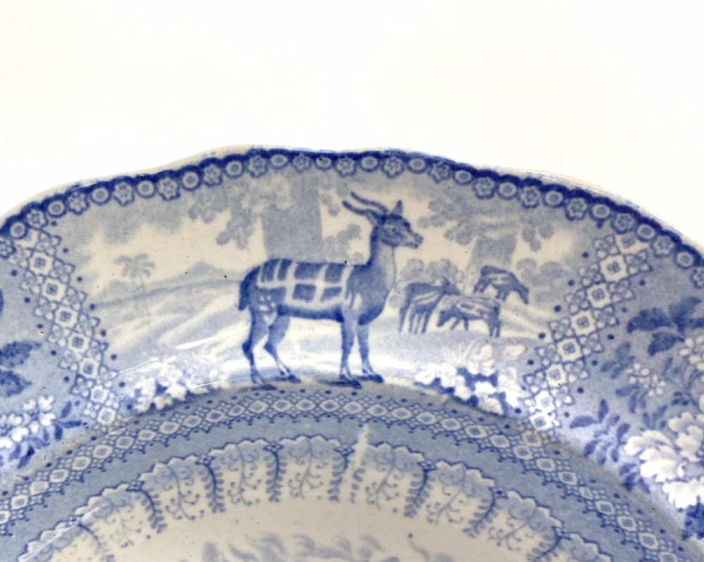 Staffordshire ‘Arctic Scenery dish, c. 1835. View VI