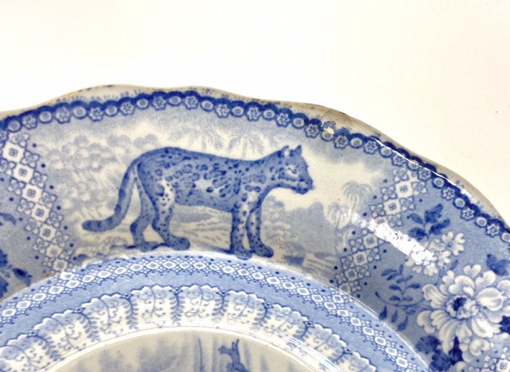 Staffordshire ‘Arctic Scenery dish, c. 1835. View VII