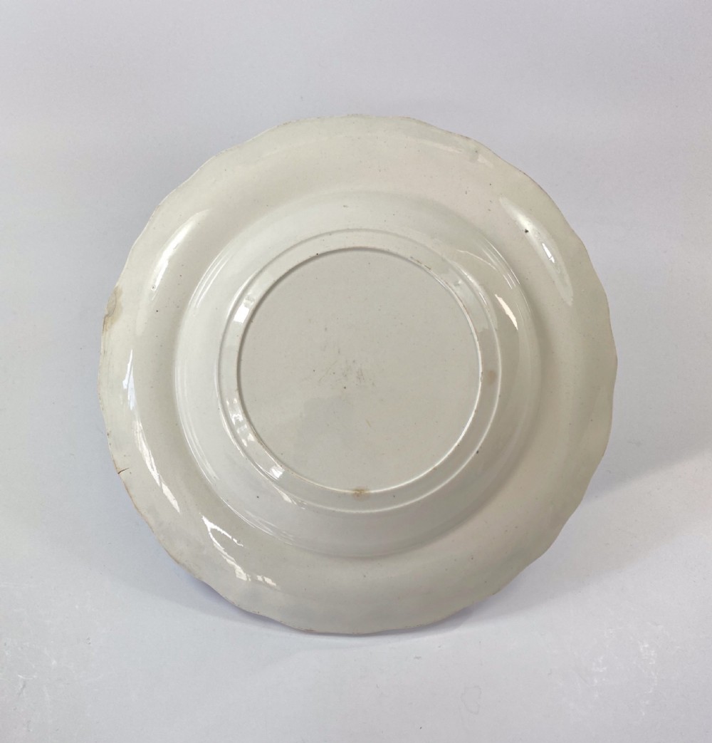 Staffordshire ‘Arctic Scenery dish, c. 1835. View X