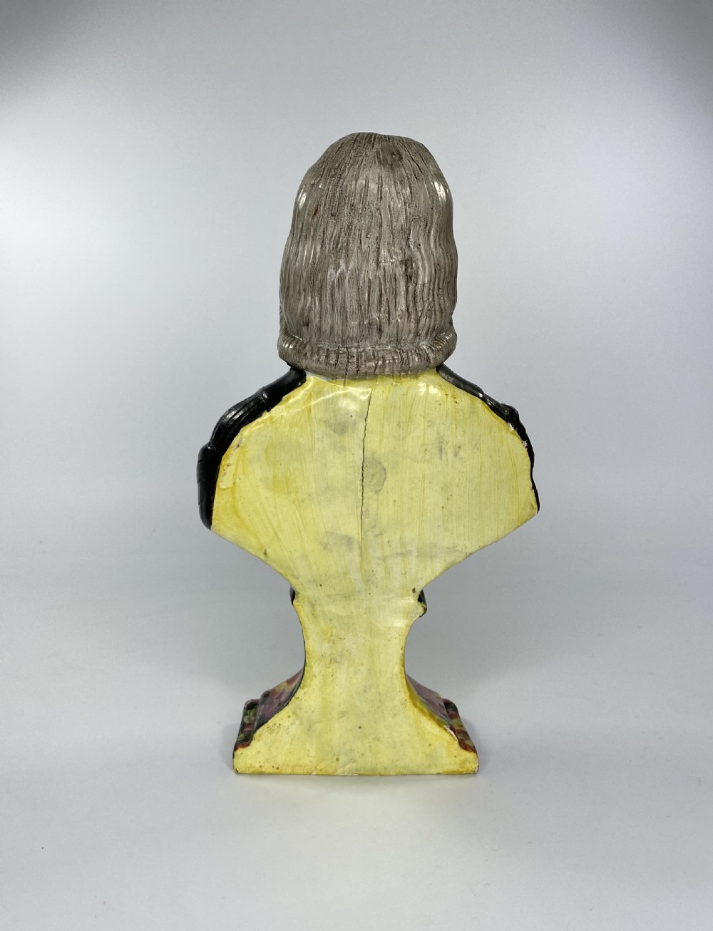 Staffordshire pottery bust,  ‘John Wesley’, c. 1830. View VII