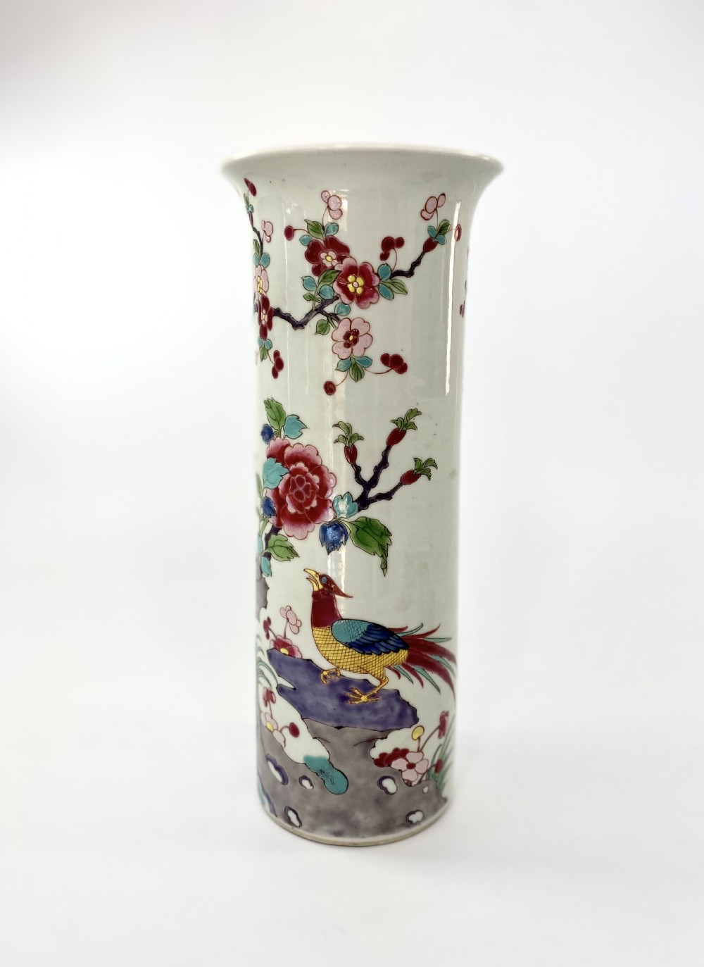 Chinese porcelain spill vase, c. 1890. View IV