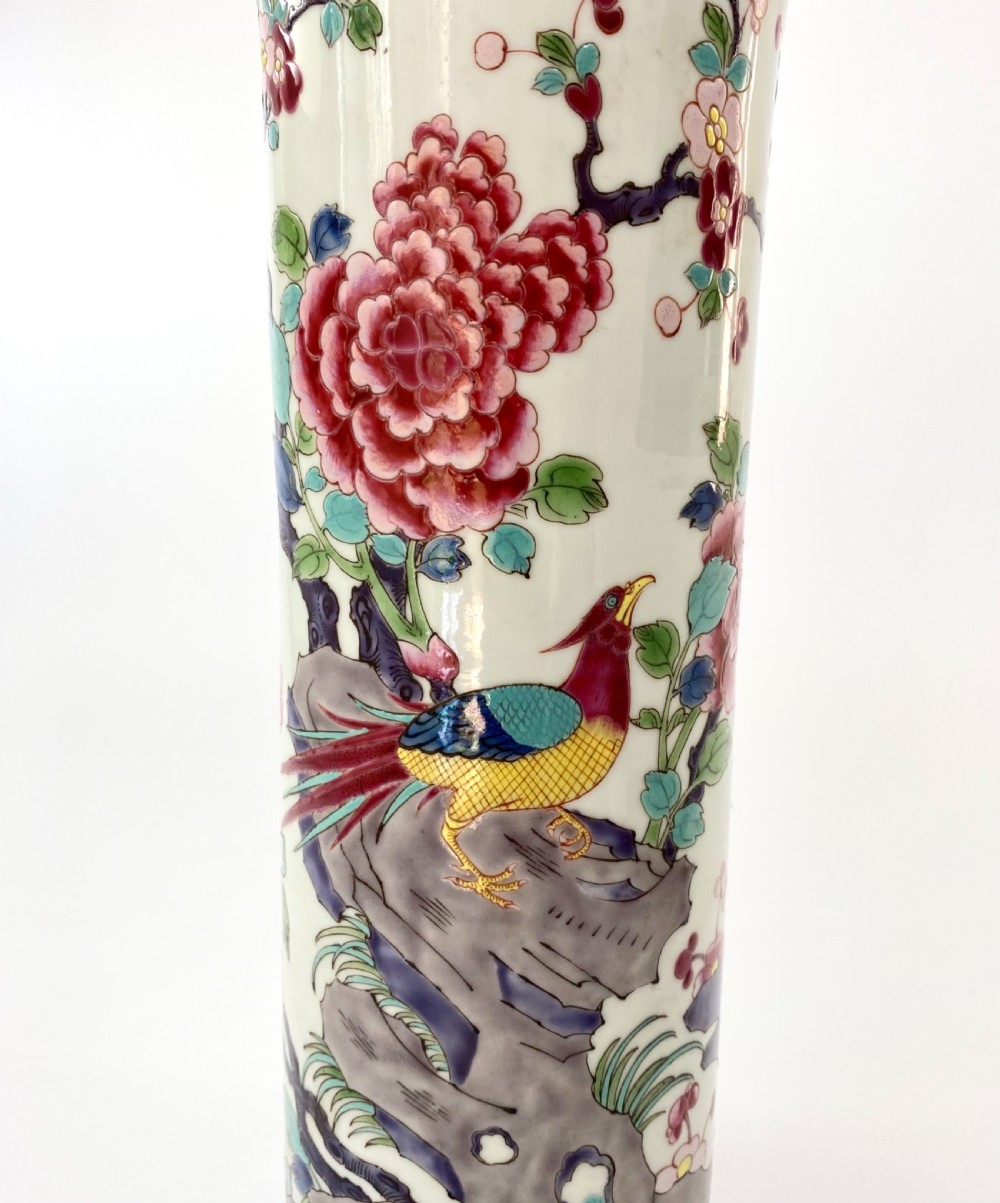 Chinese porcelain spill vase, c. 1890. View V