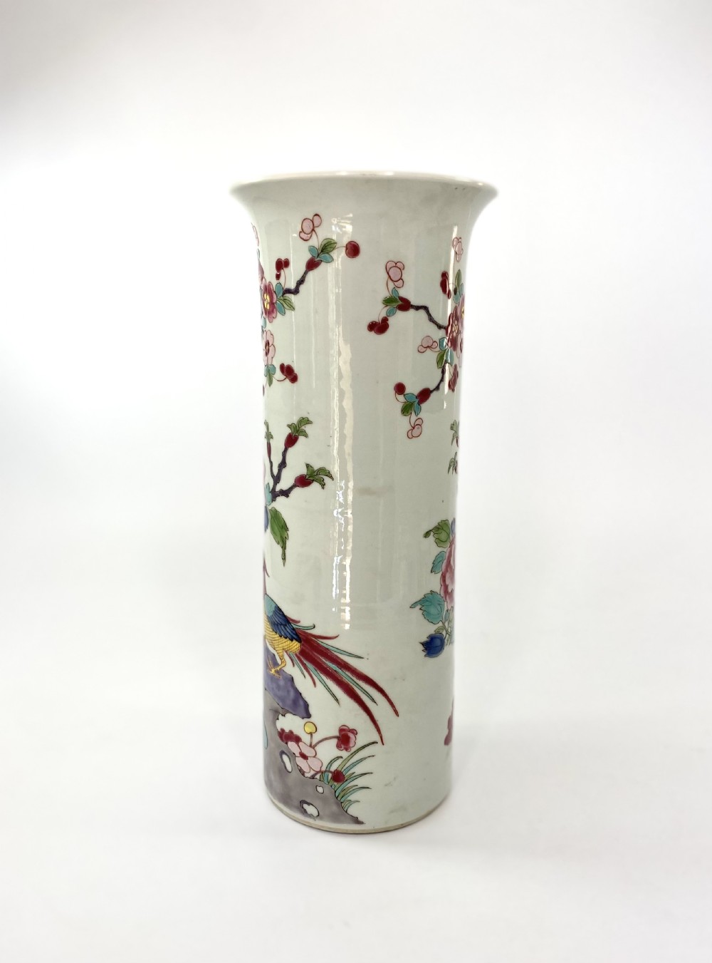 Chinese porcelain spill vase, c. 1890. View VI