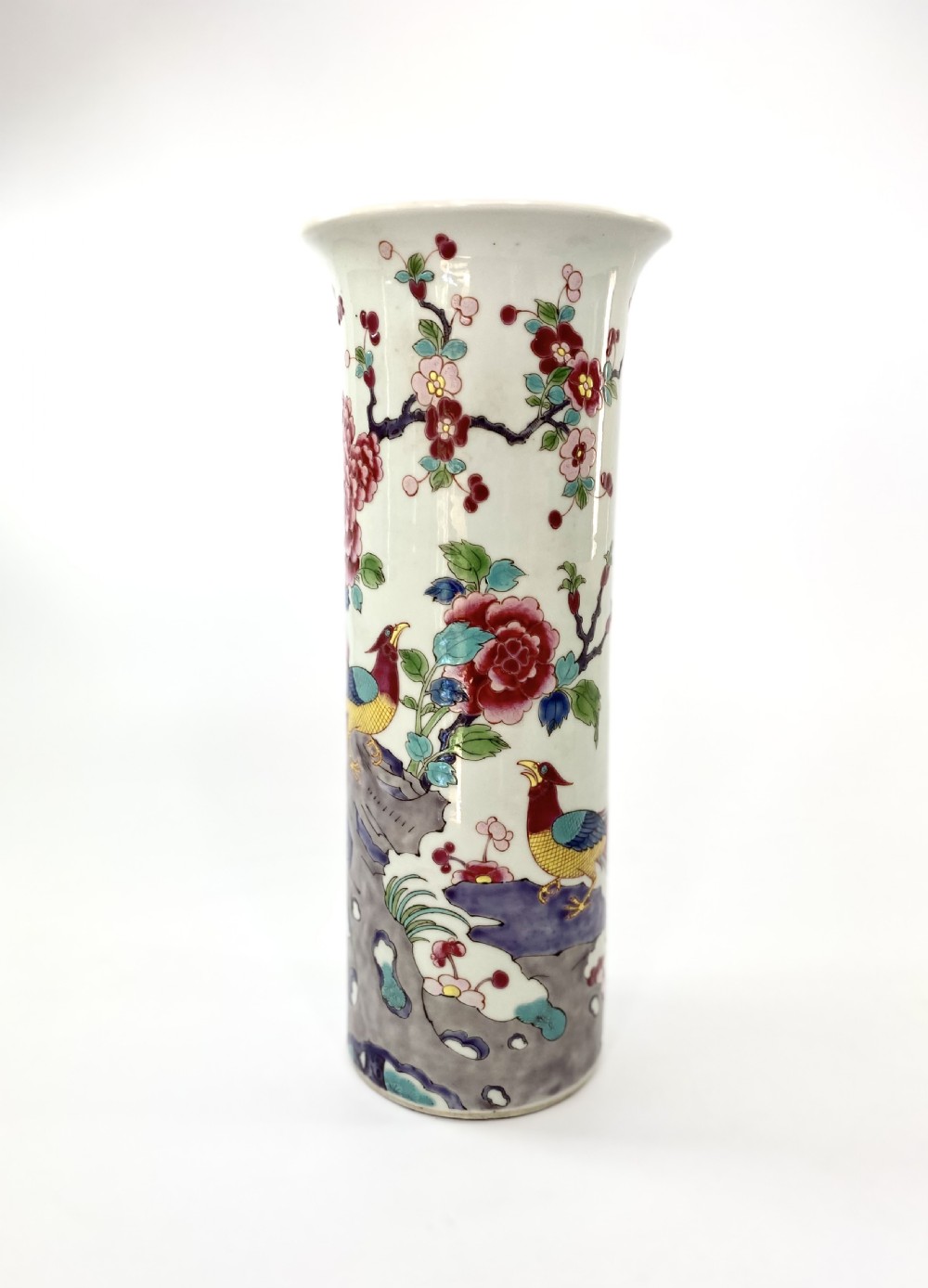 Chinese porcelain spill vase, c. 1890. View IX