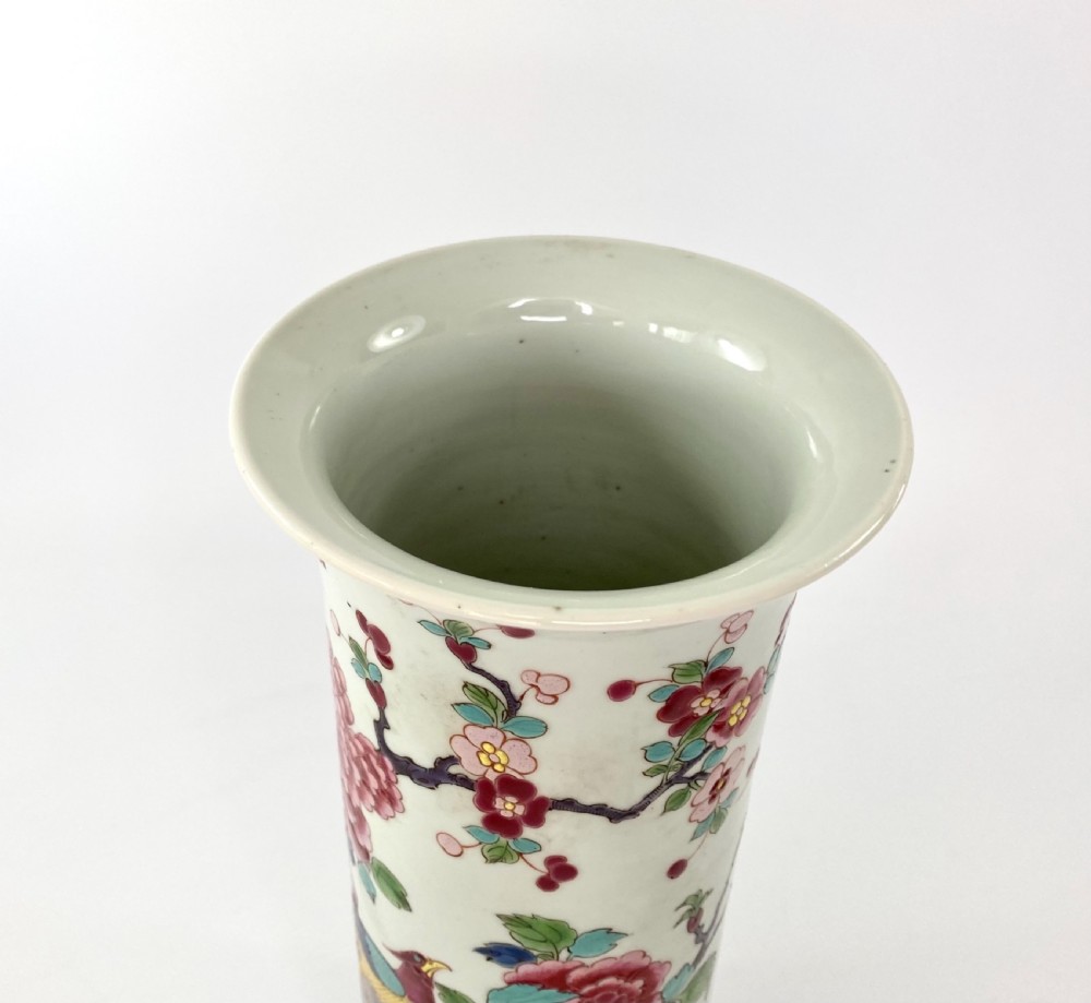 Chinese porcelain spill vase, c. 1890. View XI