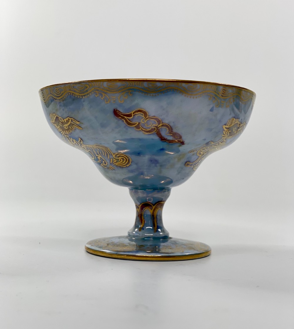 Wedgwood lustre pedestal bowl, c. 1930. View II