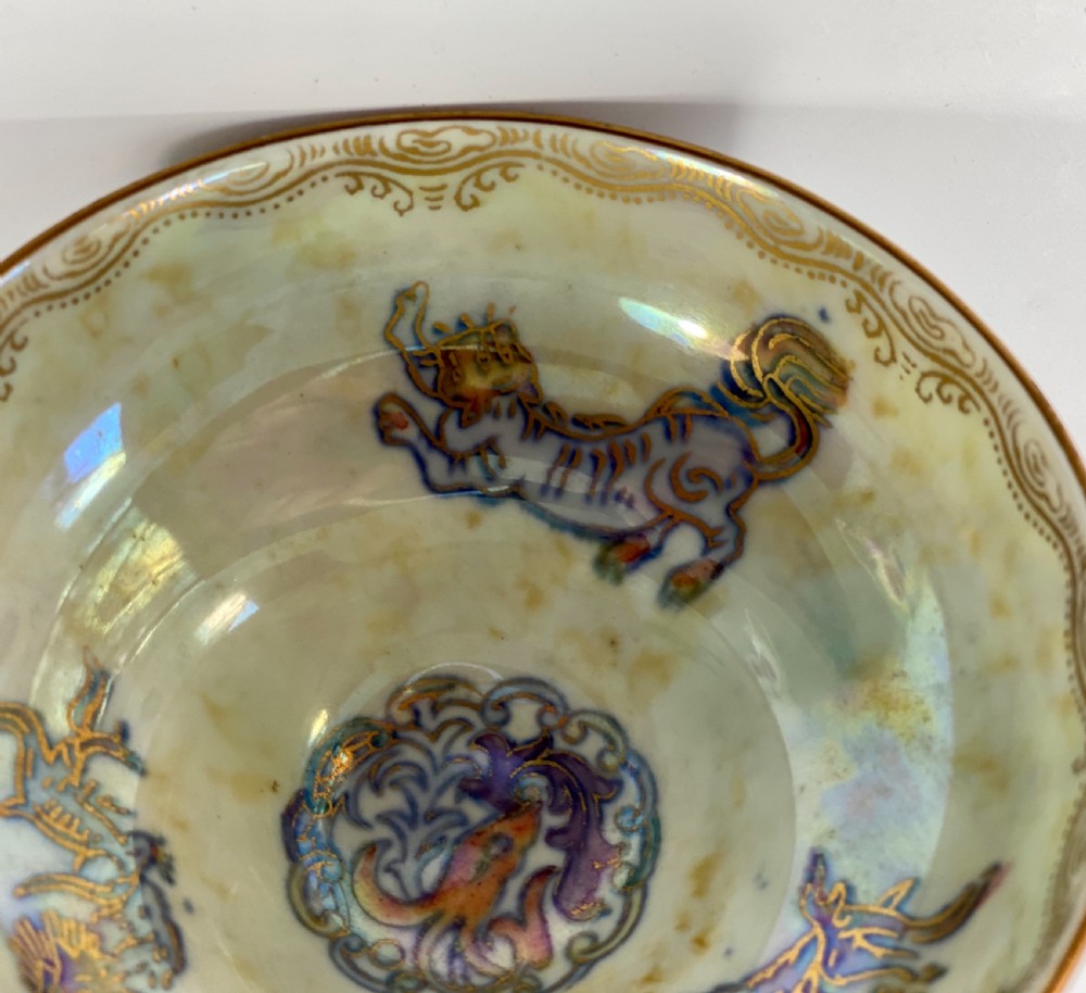 Wedgwood lustre pedestal bowl, c. 1930. View V