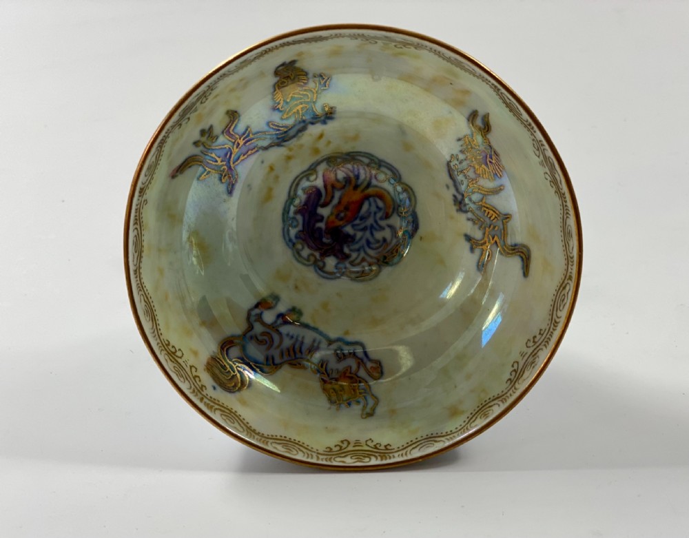 Wedgwood lustre pedestal bowl, c. 1930. View VII
