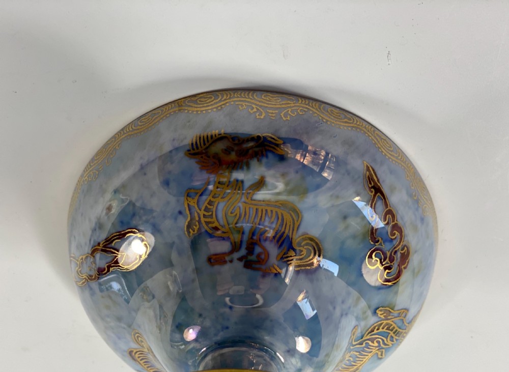Wedgwood lustre pedestal bowl, c. 1930. View X