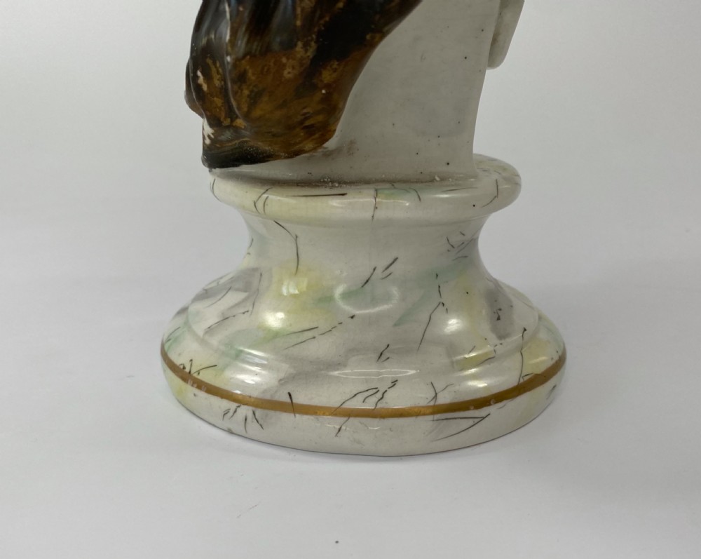 John Wesley Staffordshire pottery bust, c. 1860. View IX