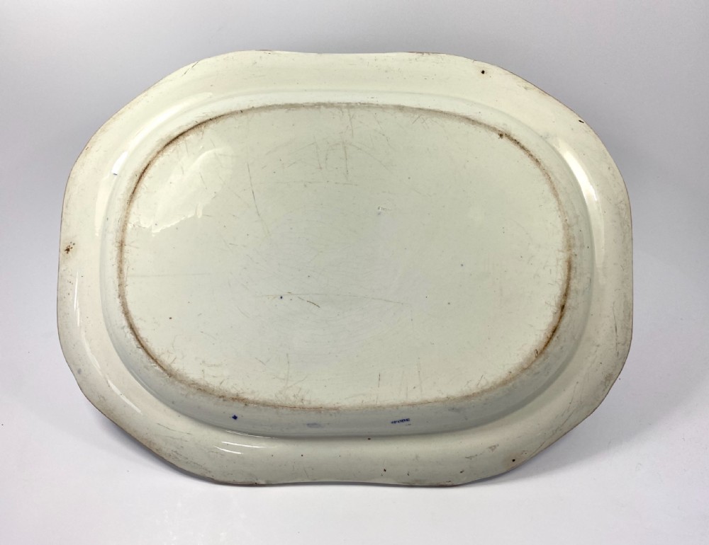 Spode ‘Caramanian’ meat plate, c. 1815. View IX