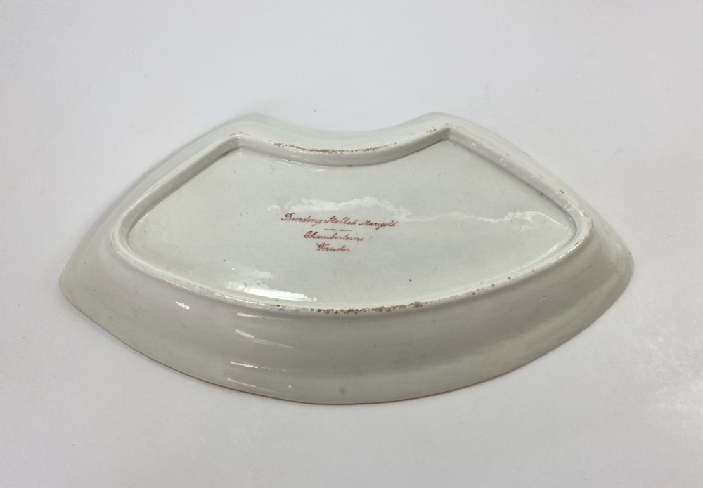 Chamberlains Worcester serving dish, c. 1815. View VII