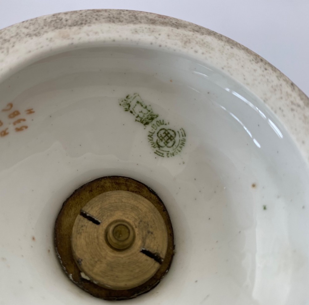 Royal Doulton vase and cover. J.H. Plant, c. 1900. View XI