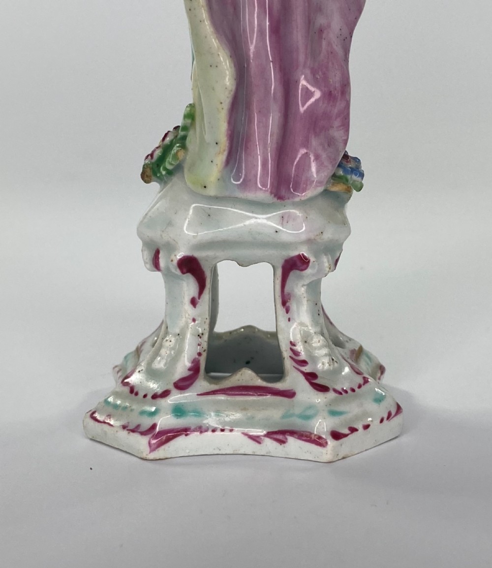 Bow porcelain figure of a Turk, c. 1760. View VIII