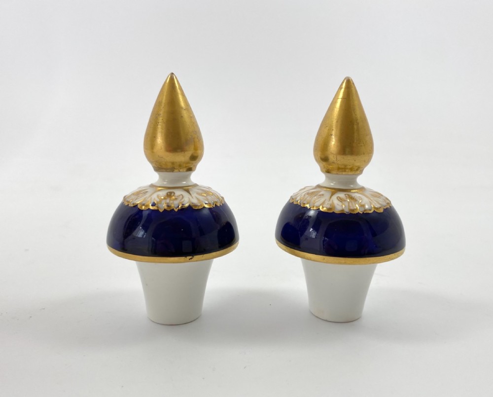 Pair Davenport porcelain vases & covers, c. 1875. View XXI
