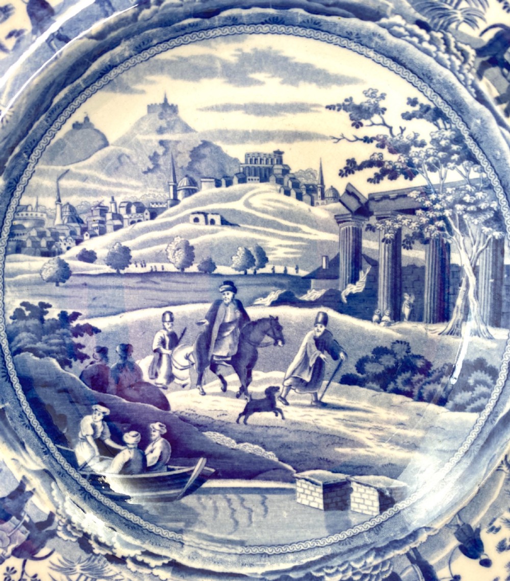Spode ‘Caramanian series’ dish, c. 1810. View II