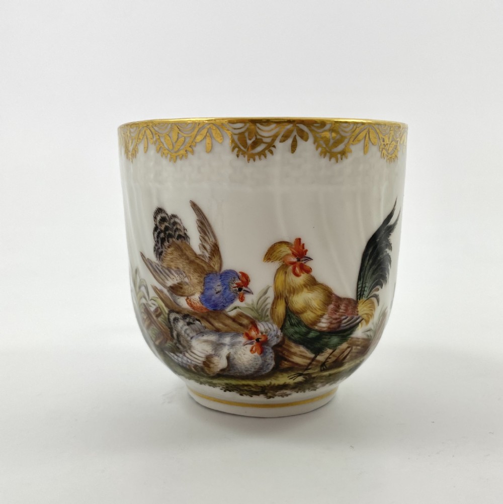 KPM Berlin cup and saucer, c. 1870. View IV