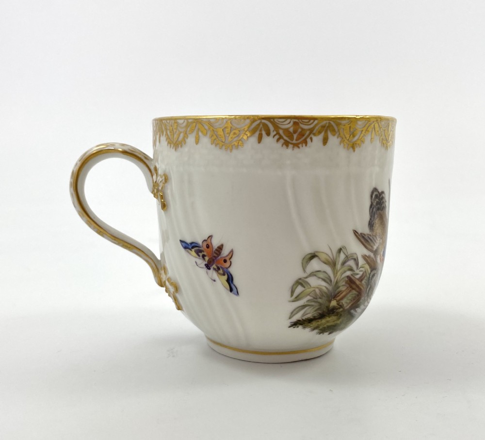 KPM Berlin cup and saucer, c. 1870. View V
