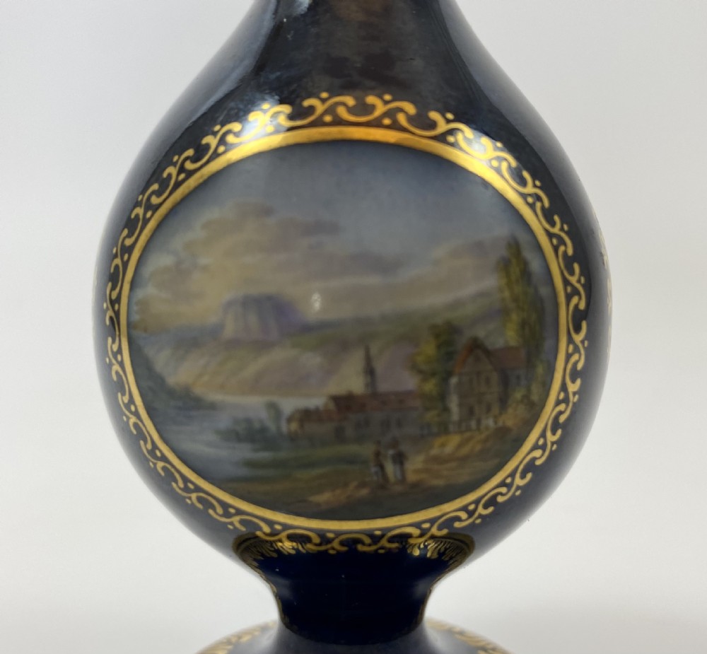 Meissen porcelain scent bottle. c. 1790. Marcolini Period. View II