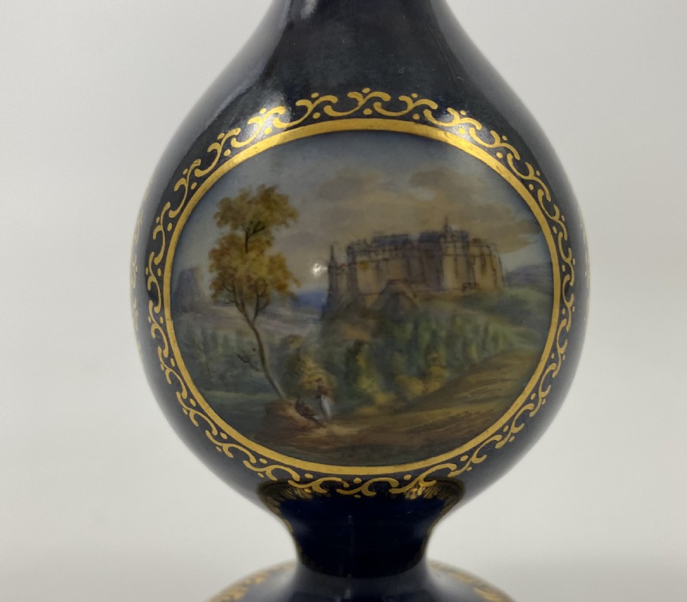Meissen porcelain scent bottle. c. 1790. Marcolini Period. View VIII