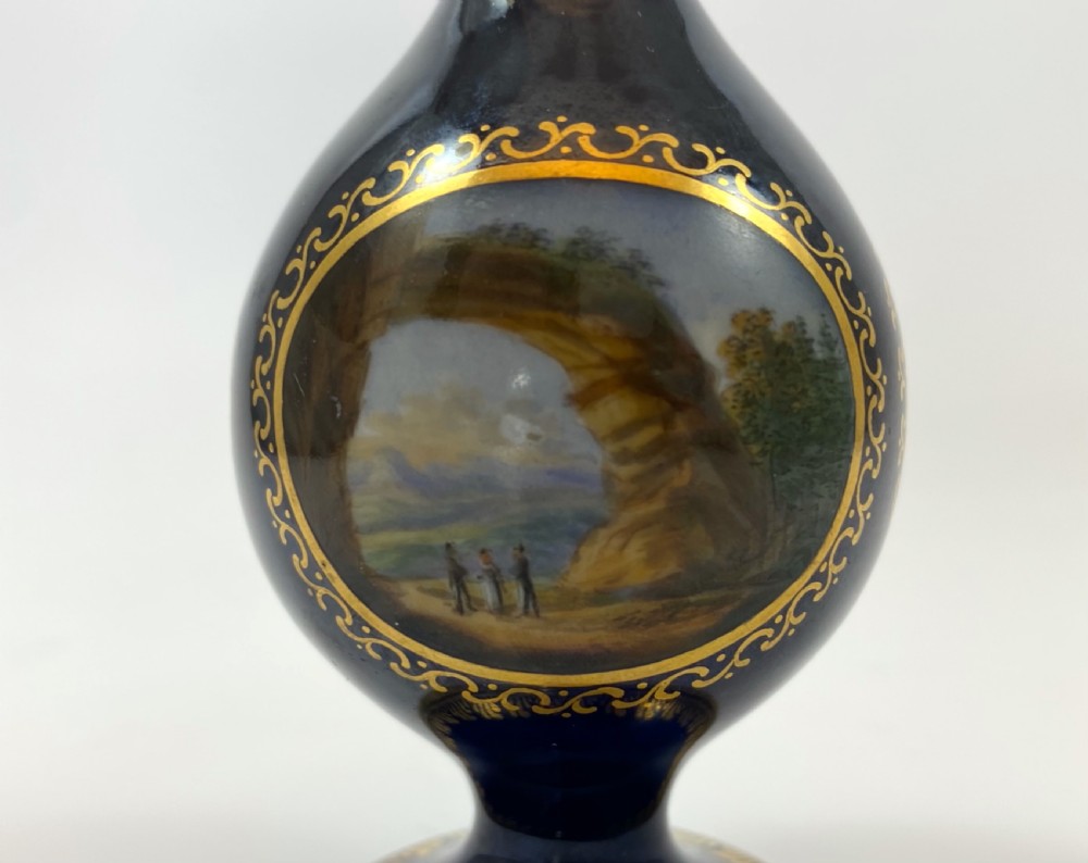 Meissen porcelain scent bottle. c. 1790. Marcolini Period. View XII