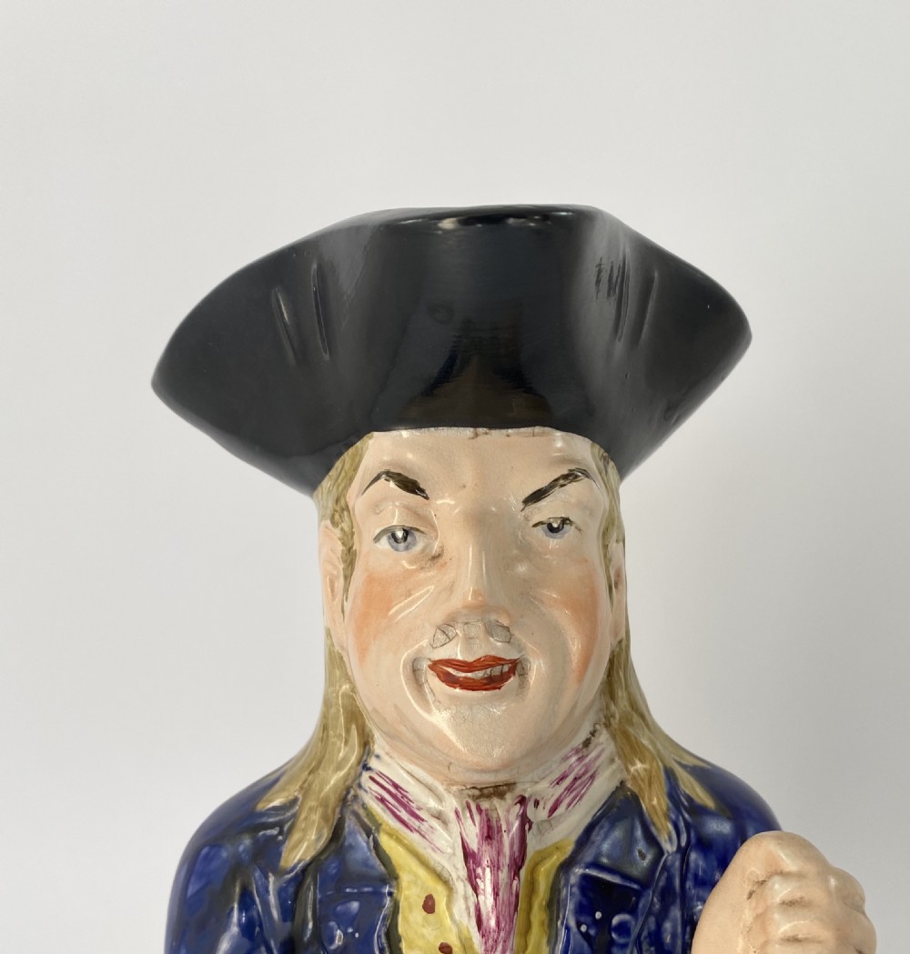 Staffordshire ‘Squire’ Toby jug. William Kent, c. 1890. View VI