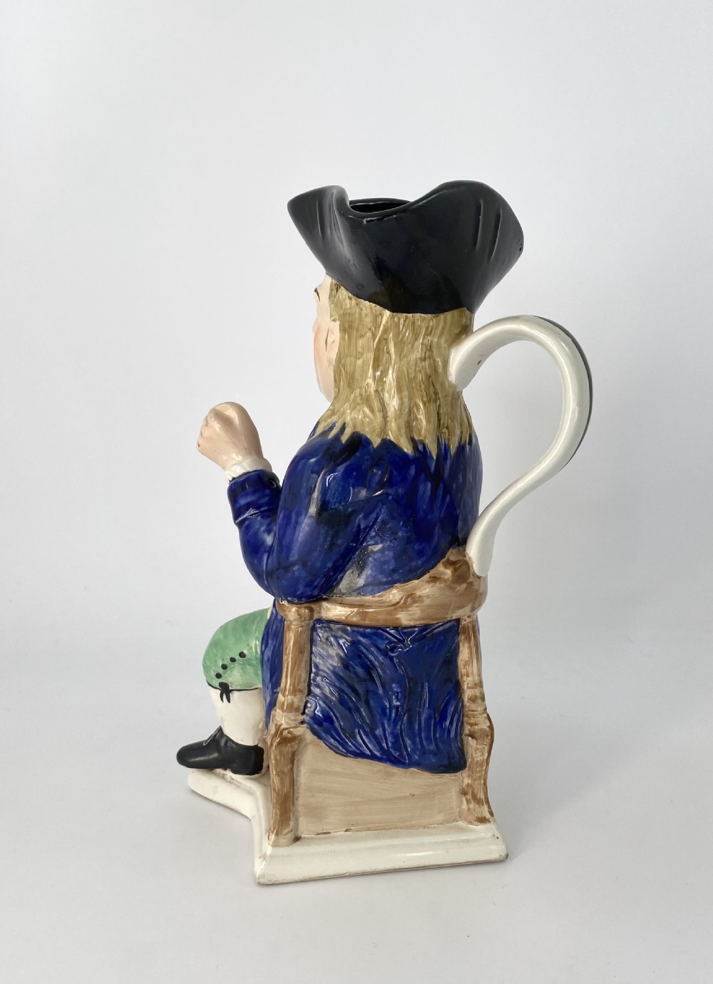Staffordshire ‘Squire’ Toby jug. William Kent, c. 1890. View IX
