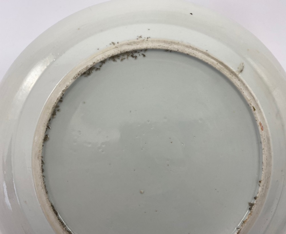 Chinese porcelain dish. ‘Butterflies’, c. 1850. Qing Dynasty. View IX